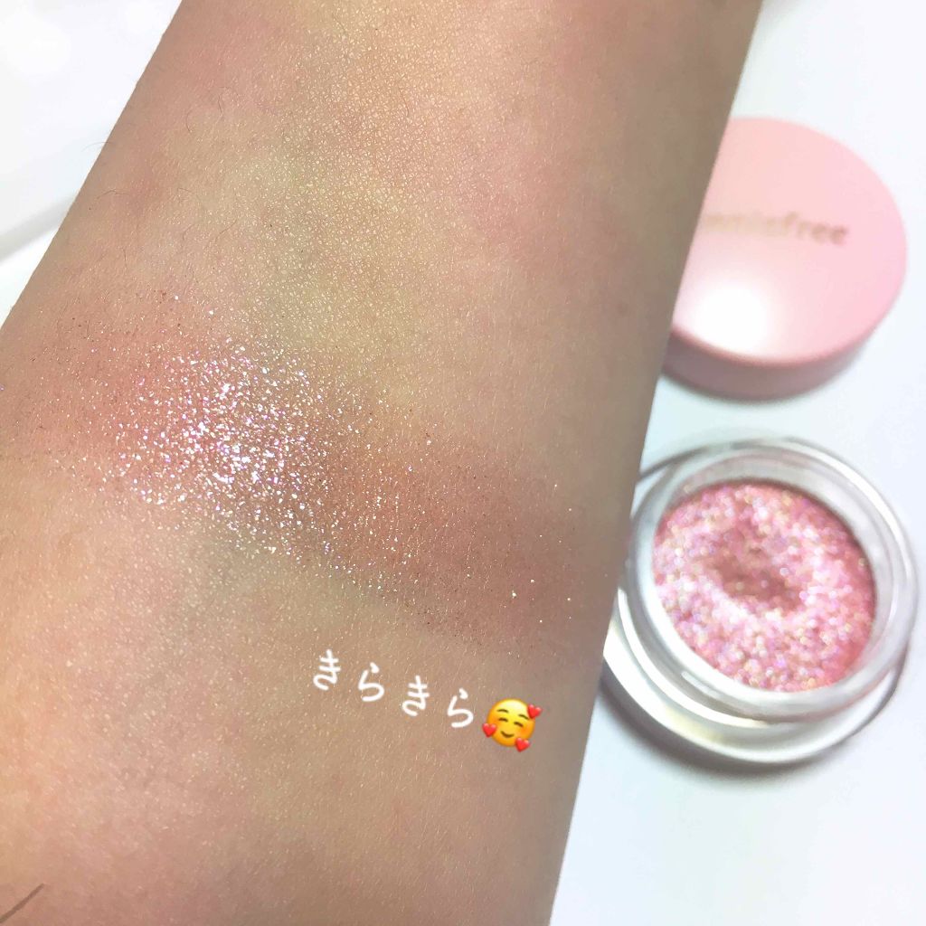 innisfree トゥインクルグリッター（もちもちエディション）のクチコミ「🥞[ innisfree モチエディション ]🥞

イニスフリーで以前大人気で売り切れ続出だっ.....」（3枚目）