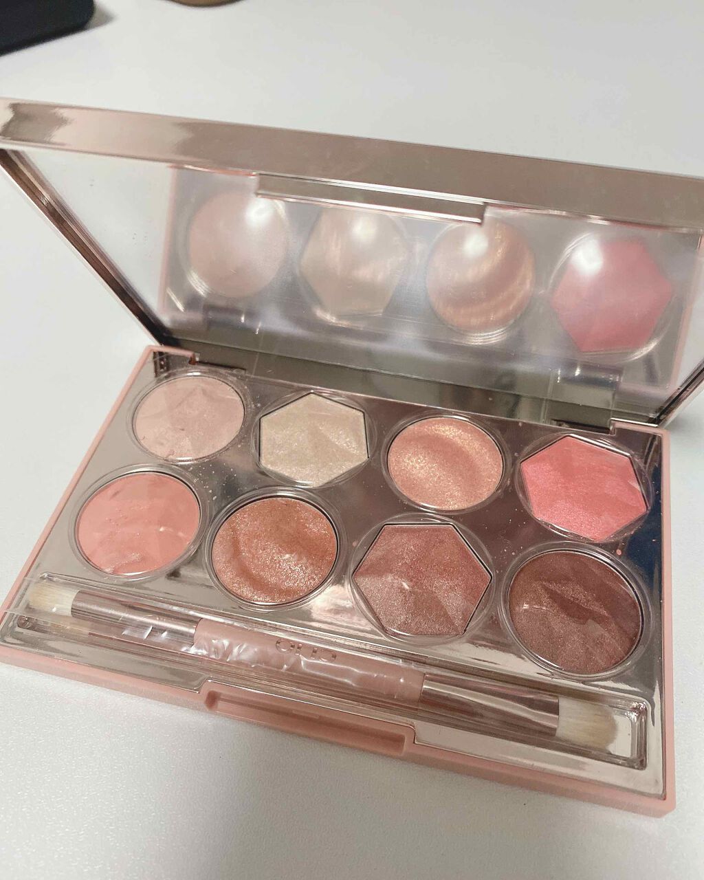 プリズム エアー アイ パレット/CLIO/アイシャドウパレットを使ったクチコミ(2枚目)