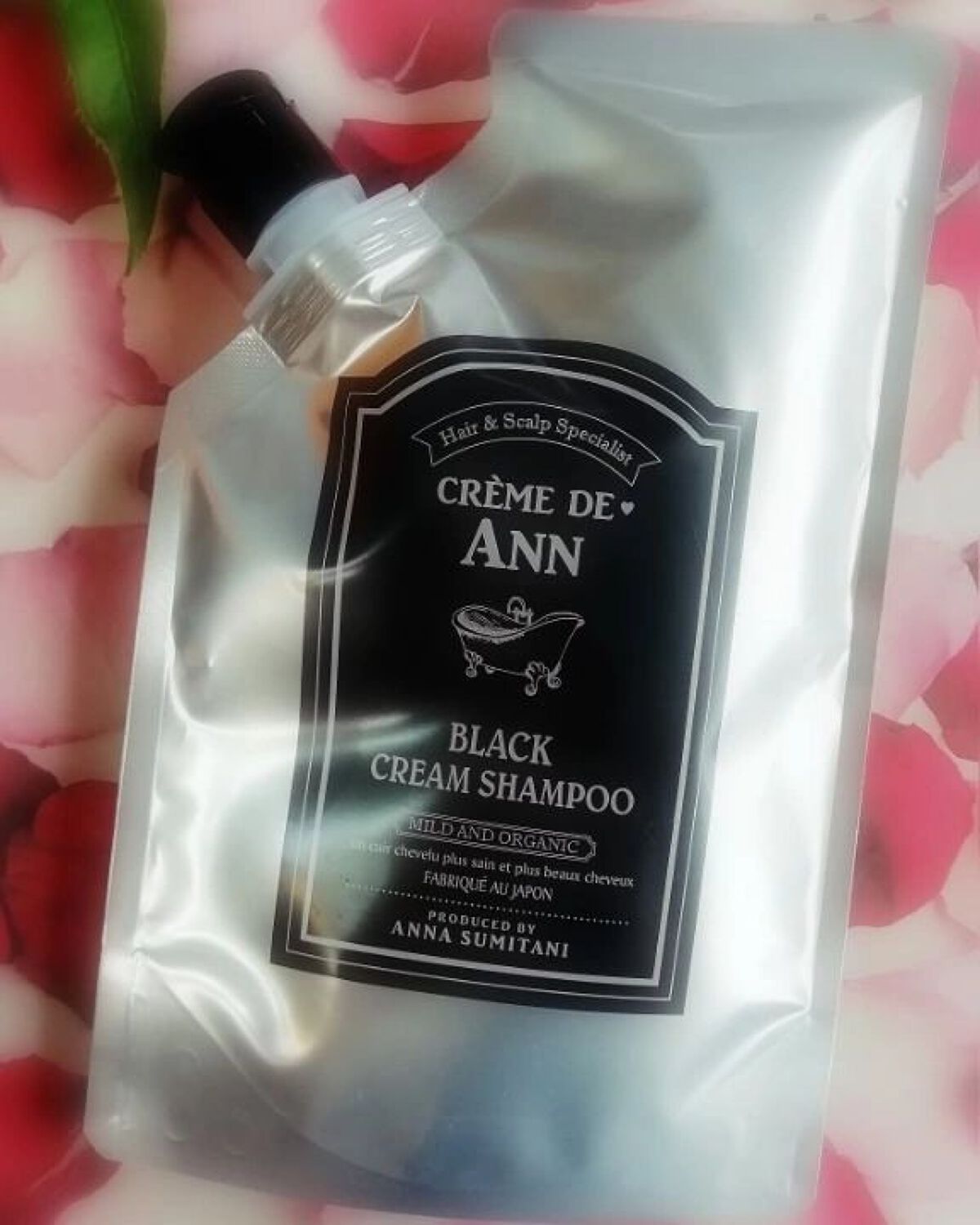 ブラッククリームシャンプー/creme de Ann/市販シャンプーを使ったクチコミ(1枚目)