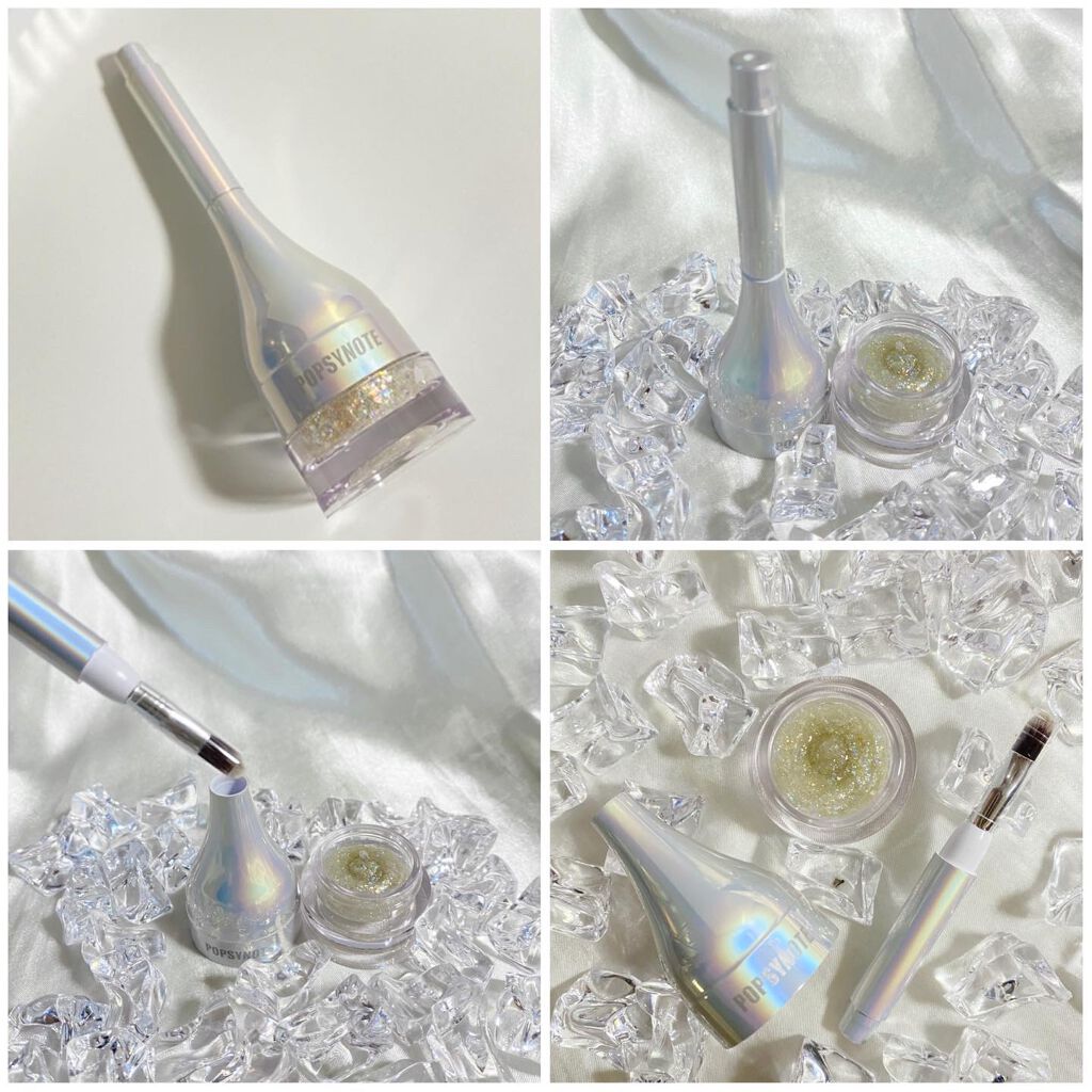 シャイラスティンググリッタージェル/POPSY NOTE/グリッターを使ったクチコミ(3枚目)