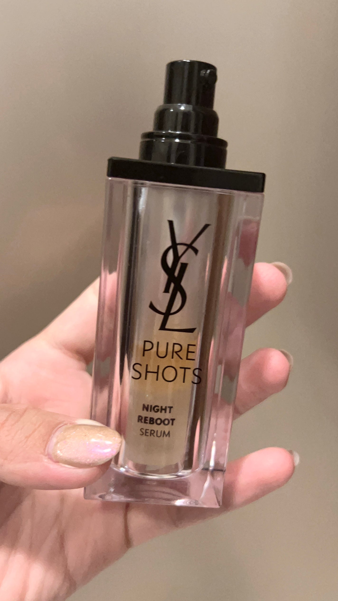 ピュアショット ナイト リチャージセラム/YVES SAINT LAURENT BEAUTE/美容液を使ったクチコミ(1枚目)