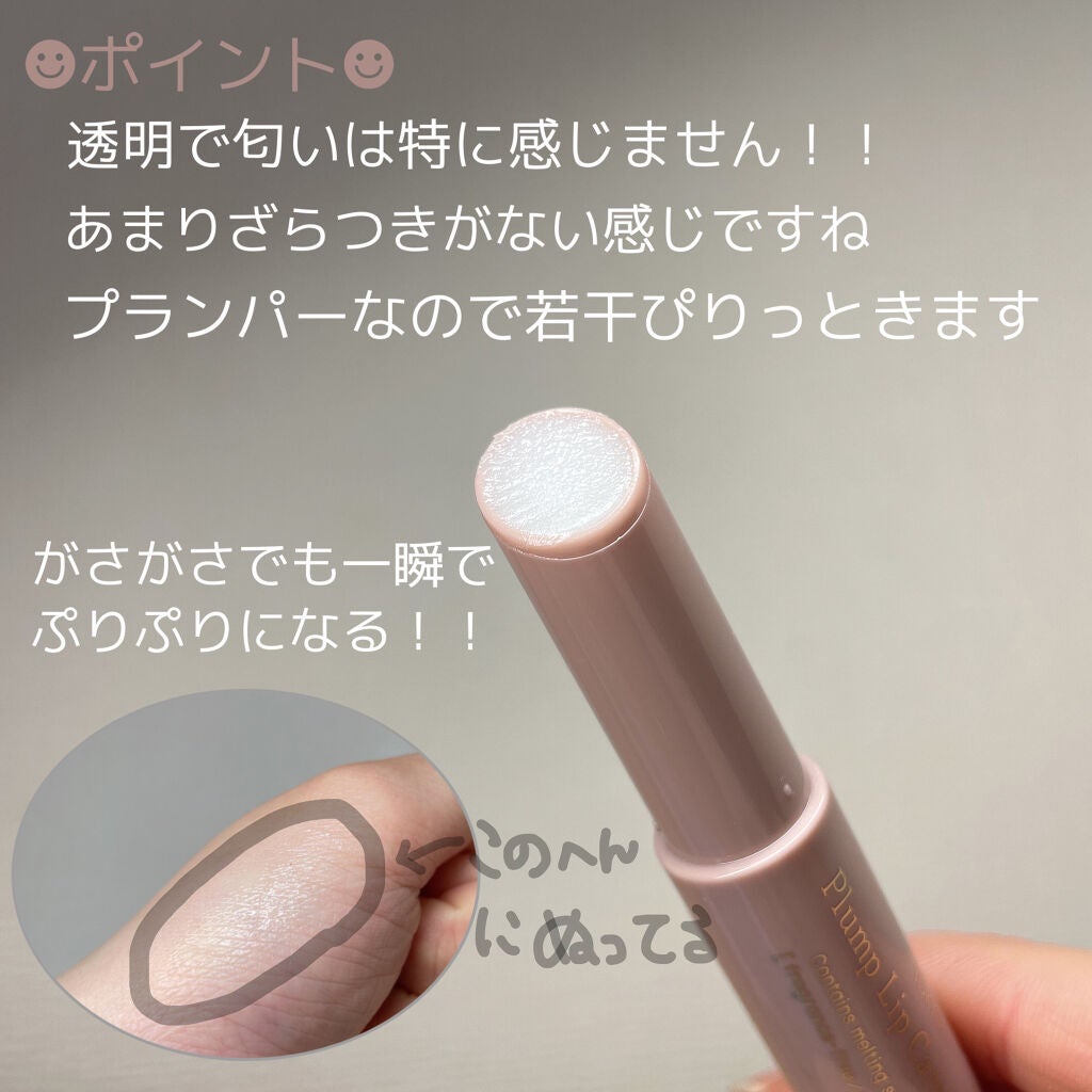 プランプリップケアスクラブ/キャンメイク/リップスクラブを使ったクチコミ(2枚目)