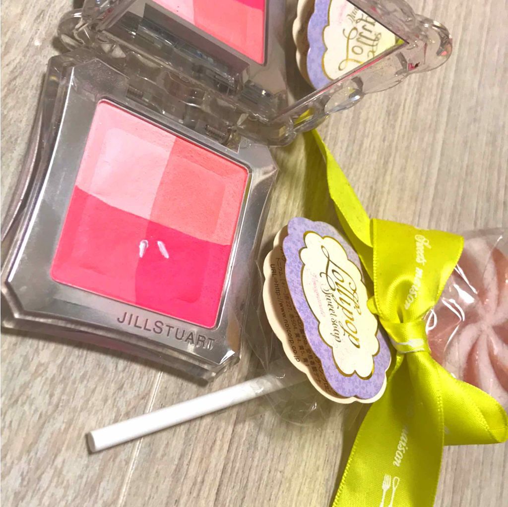 ミックスブラッシュ コンパクト N/JILL STUART/パウダーチークを使ったクチコミ（1枚目）