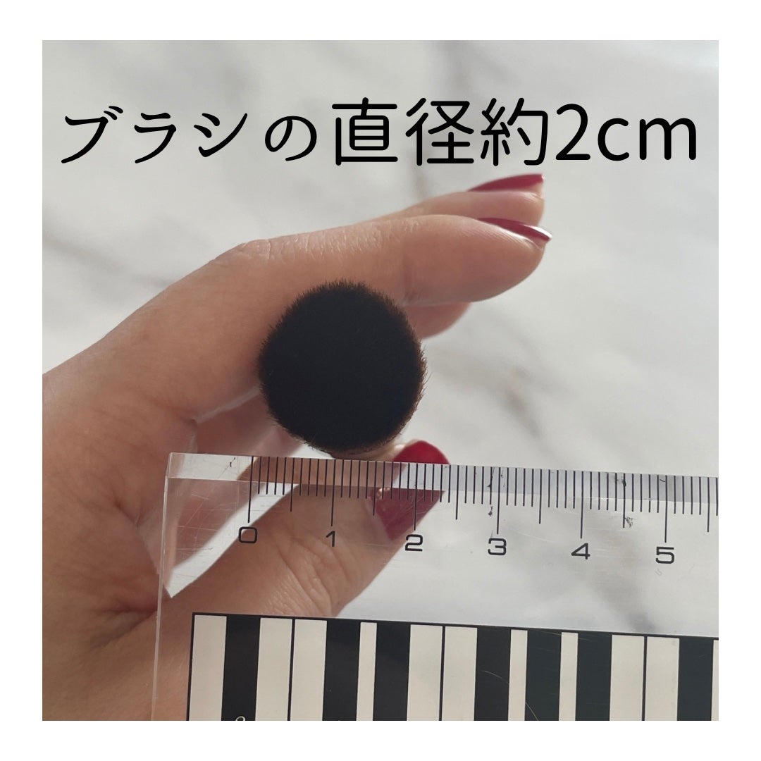 ファンデーション ブラシ 131 (専用ケース付き)/SHISEIDO/メイクブラシを使ったクチコミ(6枚目)