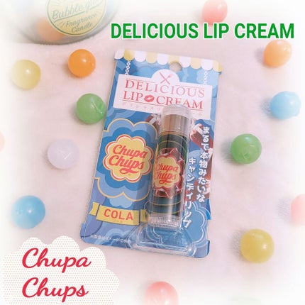 デリシャスリップクリーム Chupa Chups(チュッパチャプス)/デリシャスリップクリーム/リップクリームを使ったクチコミ(1枚目)