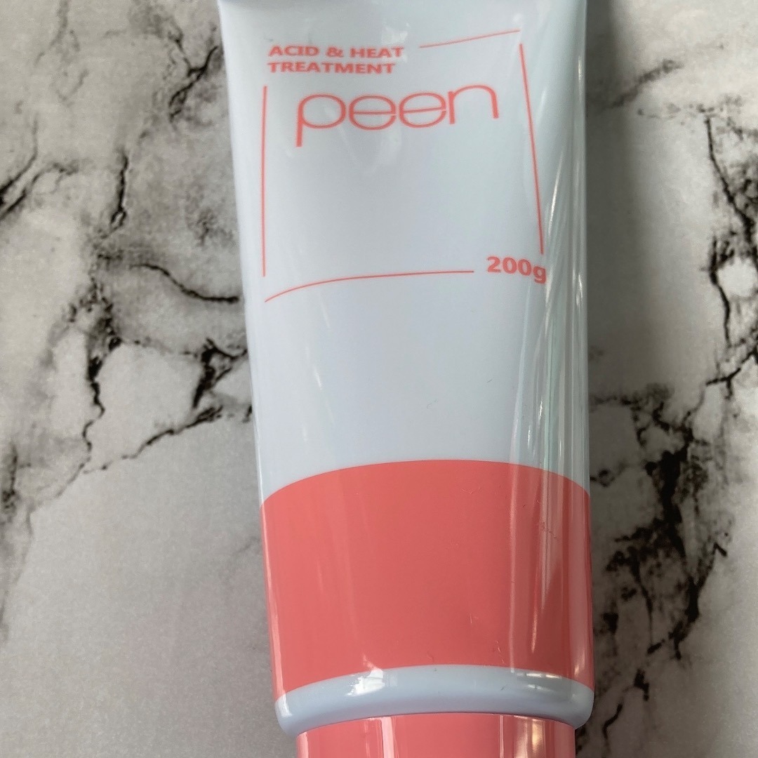 酸熱トリートメント/peen/ヘアマスク・ヘアパックを使ったクチコミ（1枚目）