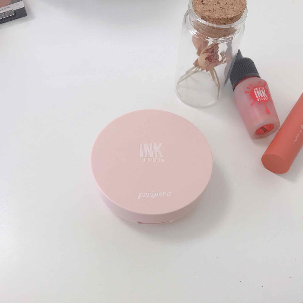 インク ラスティング ピンククッション/PERIPERA/クッションファンデーションを使ったクチコミ(1枚目)
