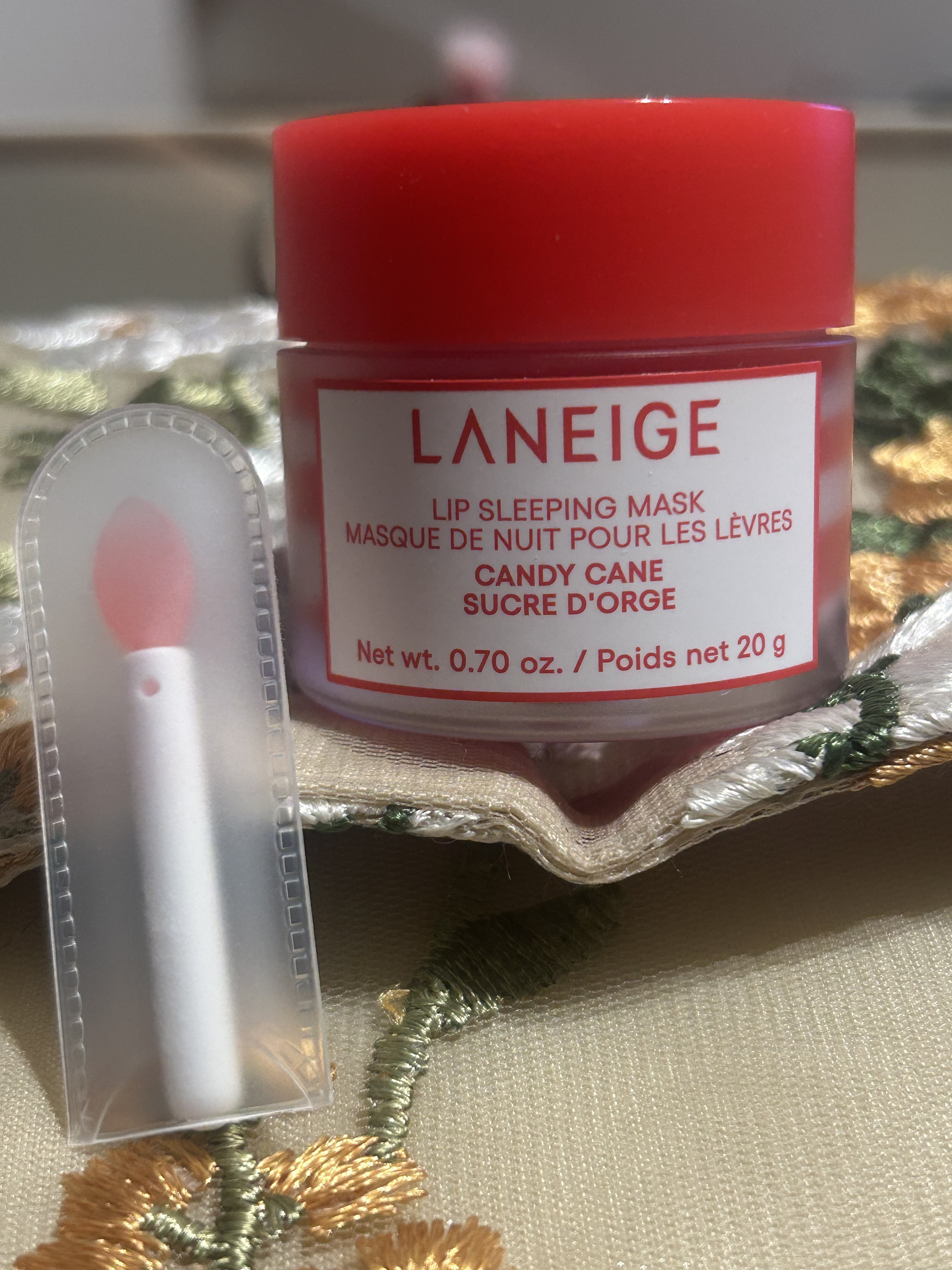 試してみた】リップスリーピングマスク キャンディケイン