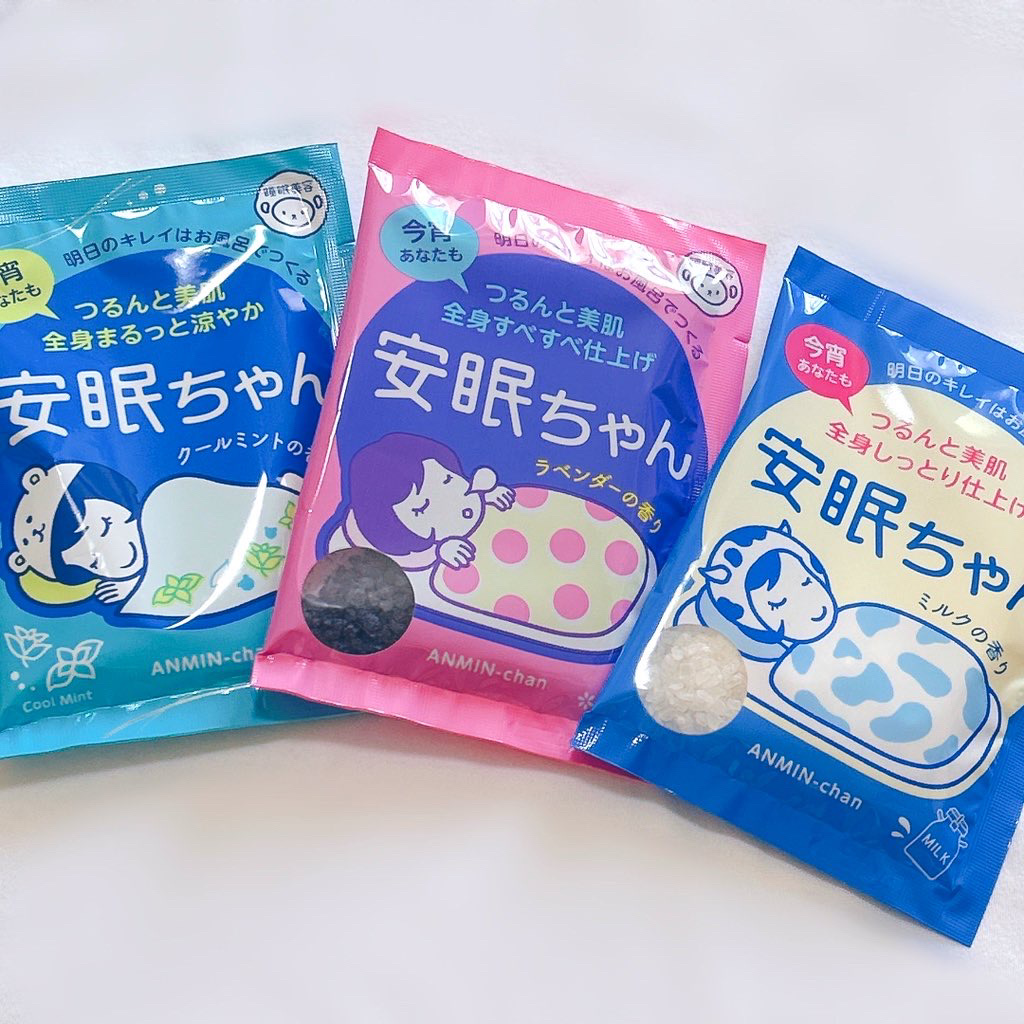 睡眠美容 安眠ちゃん クールミントの香り/睡眠美容/保湿系入浴剤を使ったクチコミ（1枚目）