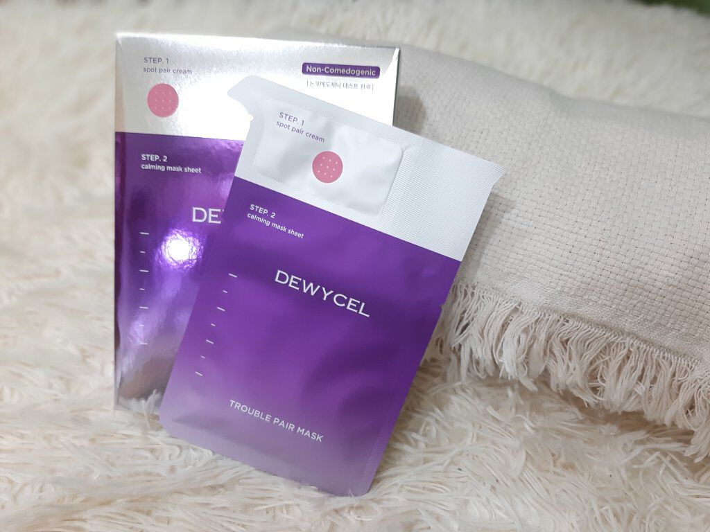 トラブルペアーマスク/DEWYCEL/シートマスク・パックを使ったクチコミ（1枚目）