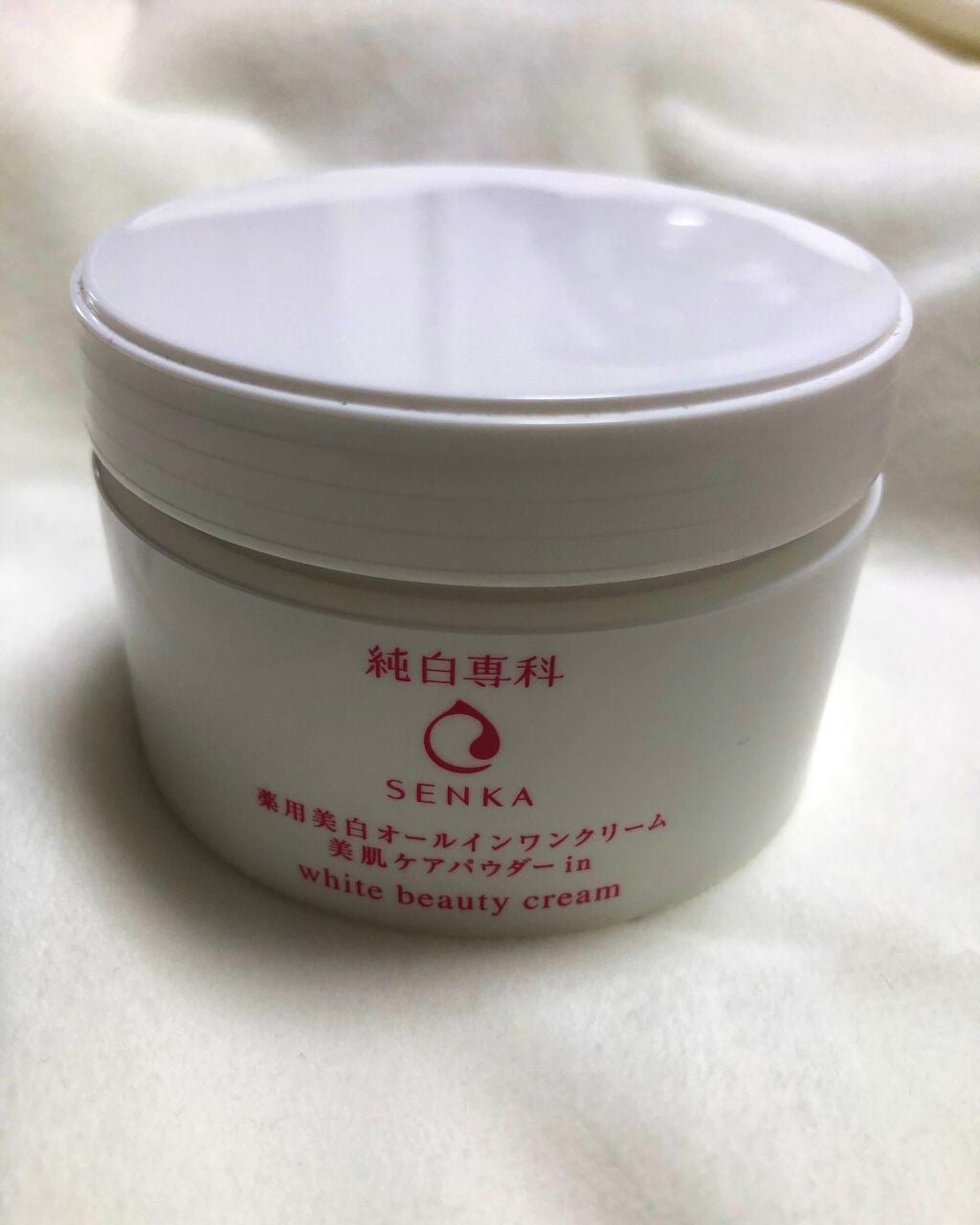 純白専科 すっぴん純白クリーム/SENKA(専科)/オールインワン化粧品を使ったクチコミ(1枚目)