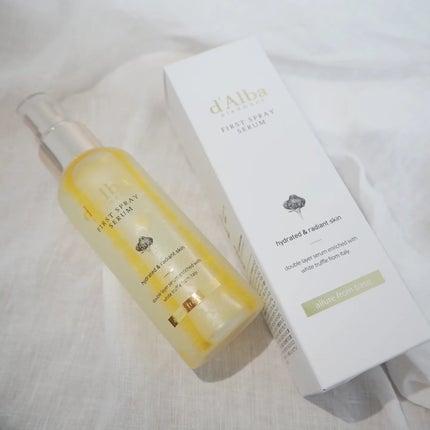 ダルバ ホワイトトリュフファーストスプレーセラム/ダルバ/ミスト状化粧水を使ったクチコミ(3枚目)