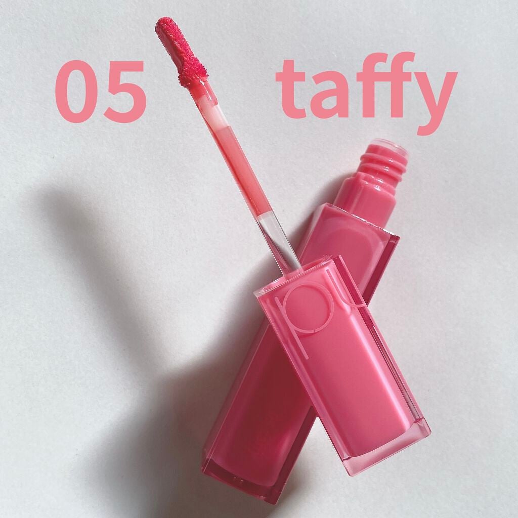 グラスティングウォーターグロス/rom&nd/リップグロスを使ったクチコミ(2枚目)