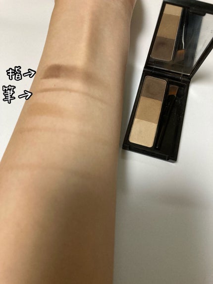 UR GLAM EYEBROW POWDER/U R GLAM/パウダーアイブロウを使ったクチコミ(3枚目)