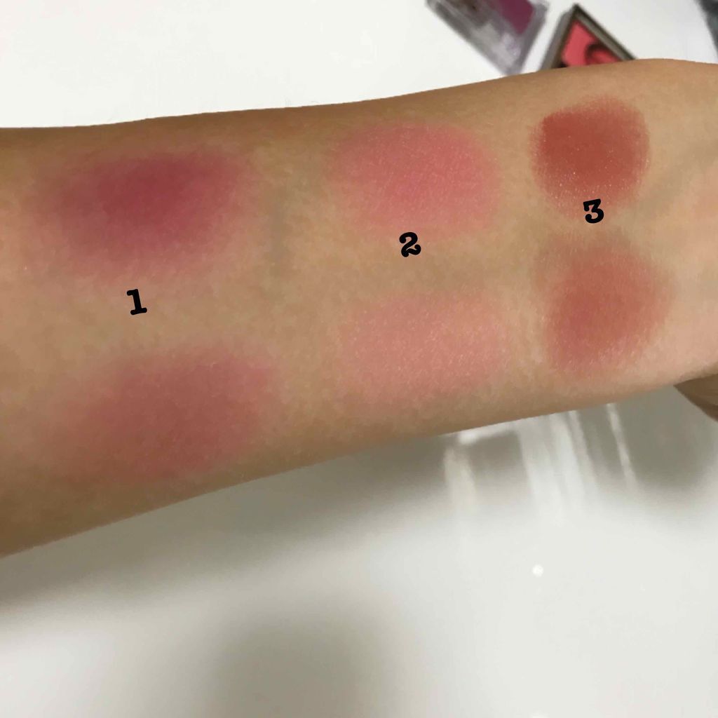 【旧品】パウダーチークス/キャンメイク/パウダーチークを使ったクチコミ（2枚目）