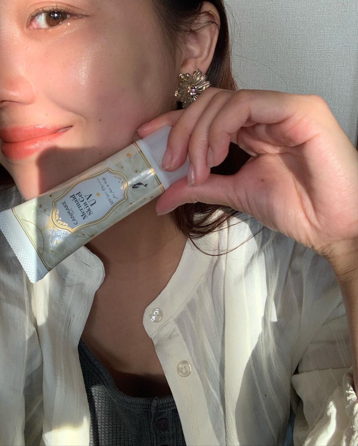 マーメイドスキンジェルUV/キャンメイク/日焼け止めジェルを使ったクチコミ(2枚目)