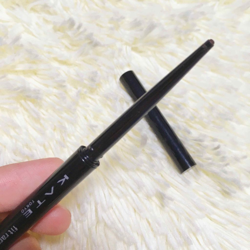 レアフィットジェルペンシル BR-1 ブラウン/KATE/ジェルアイライナーを使ったクチコミ（2枚目）