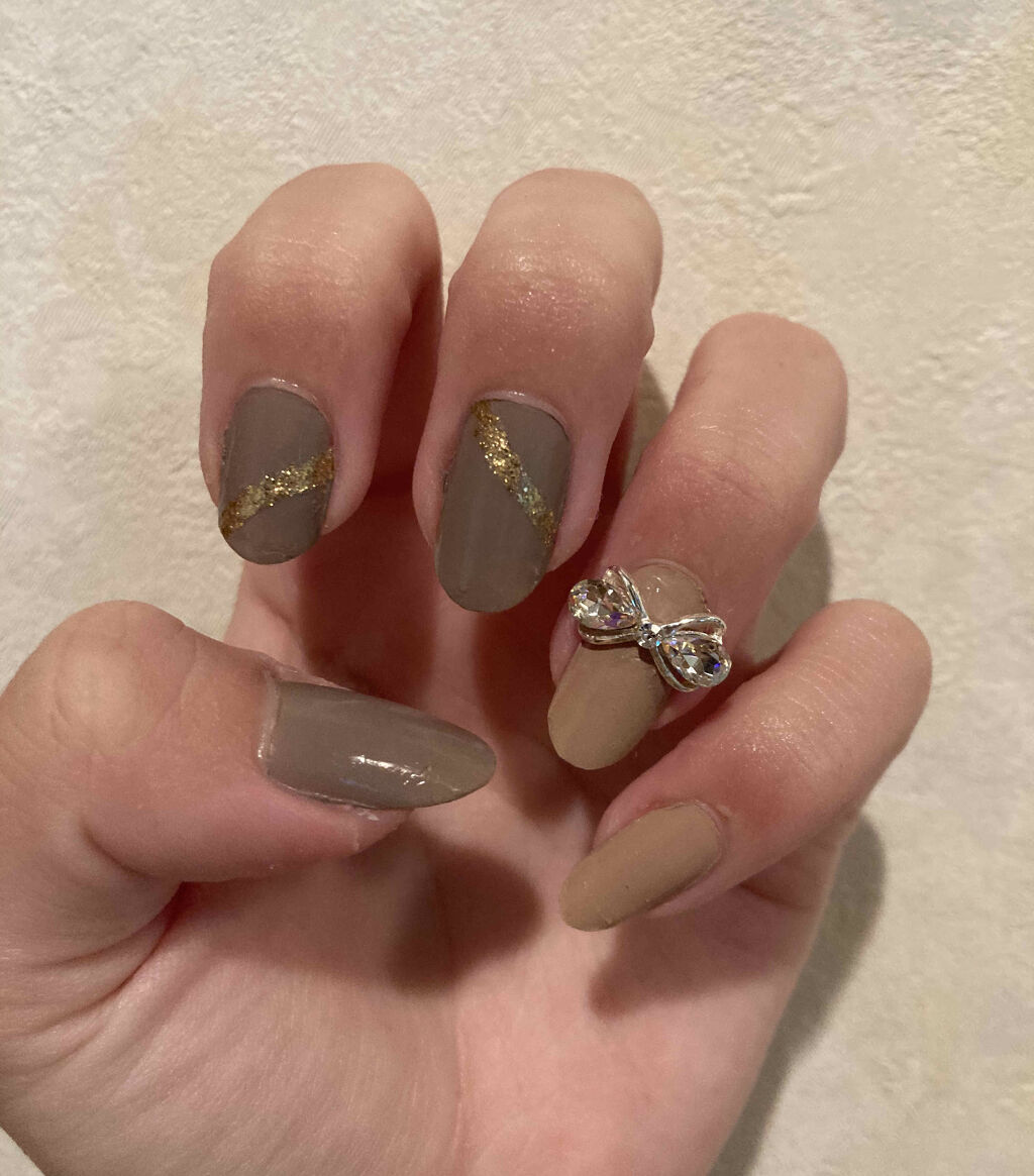 エクセル ネイルポリッシュ N NL04 アーモンドバター/excel/マニキュアを使ったクチコミ（1枚目）