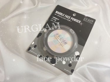 UR GLAM　MARBLE FACE POWDER/U R GLAM/プレストパウダーを使ったクチコミ（1枚目）