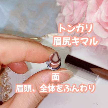 ファッションブロウ パウダーインペンシル N/MAYBELLINE NEW YORK/アイブロウペンシルを使ったクチコミ(3枚目)