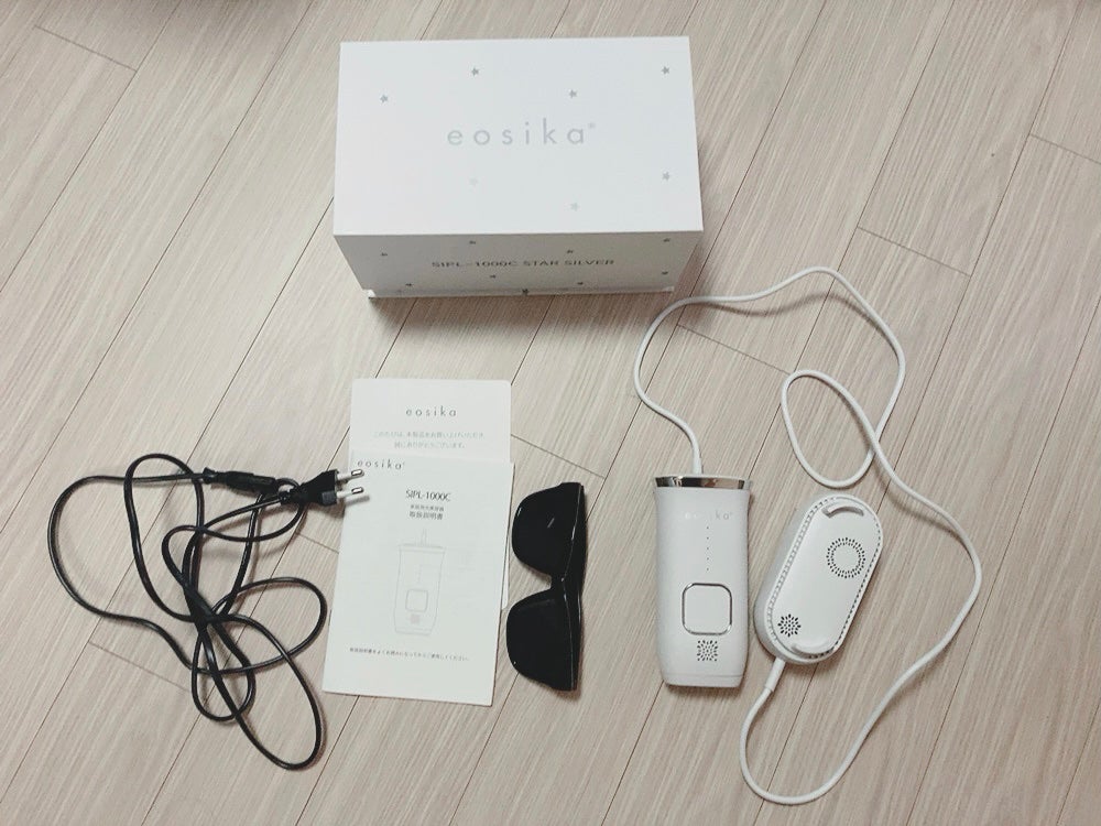 SIPL-1000C 家庭用光美容器/eosika/家庭用脱毛器を使ったクチコミ(3枚目)