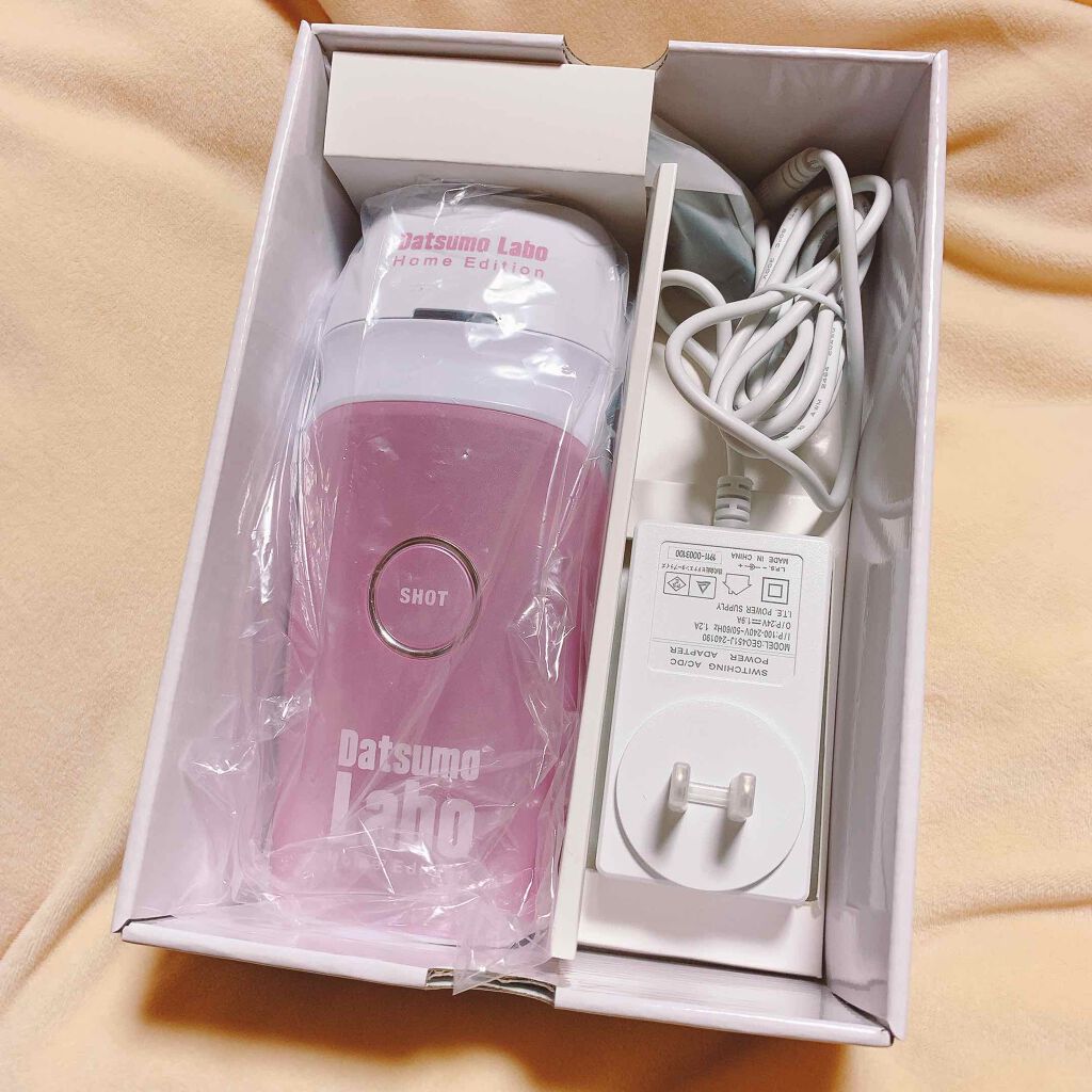 脱毛ラボ ホームエディション/脱毛ラボ/家庭用脱毛器を使ったクチコミ（1枚目）