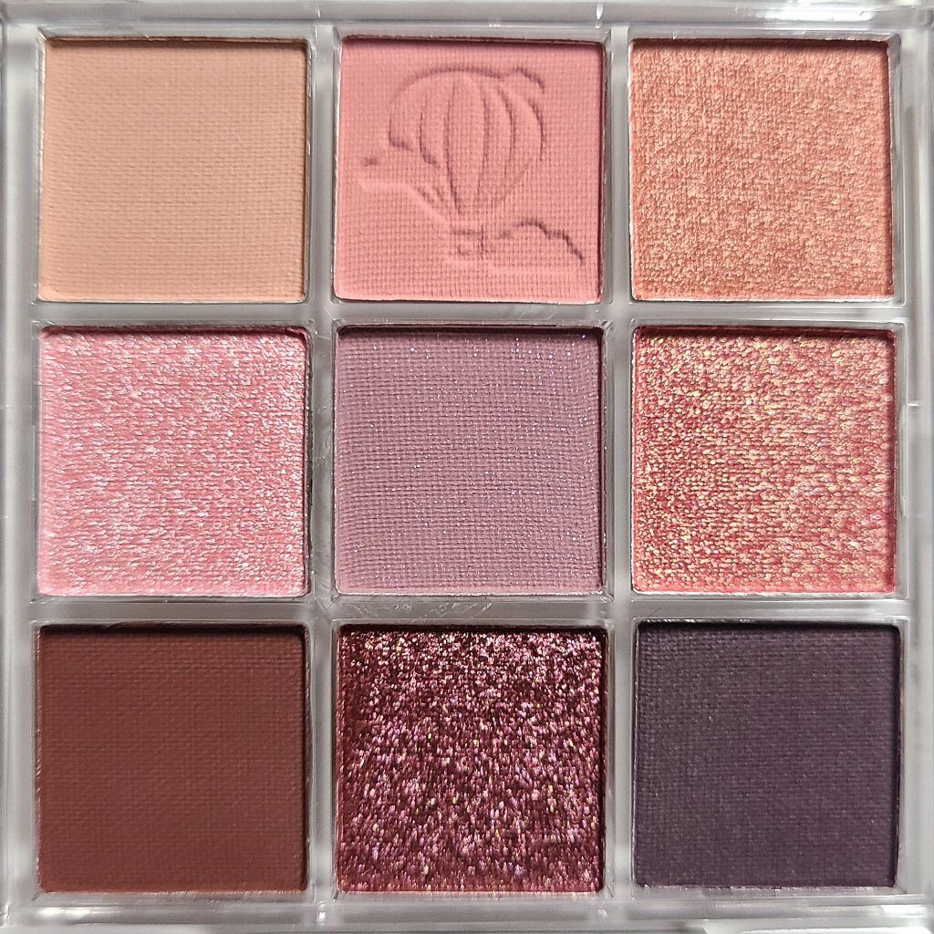 シャイニング9色ミニアイシャドウパレット GM12 /jill leen./アイシャドウパレットを使ったクチコミ（2枚目）