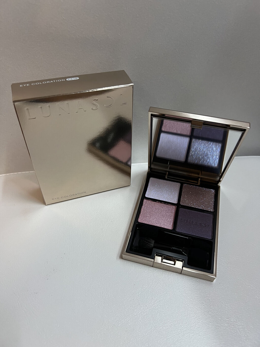 アイカラーレーション/LUNASOL/アイシャドウパレットを使ったクチコミ（1枚目）