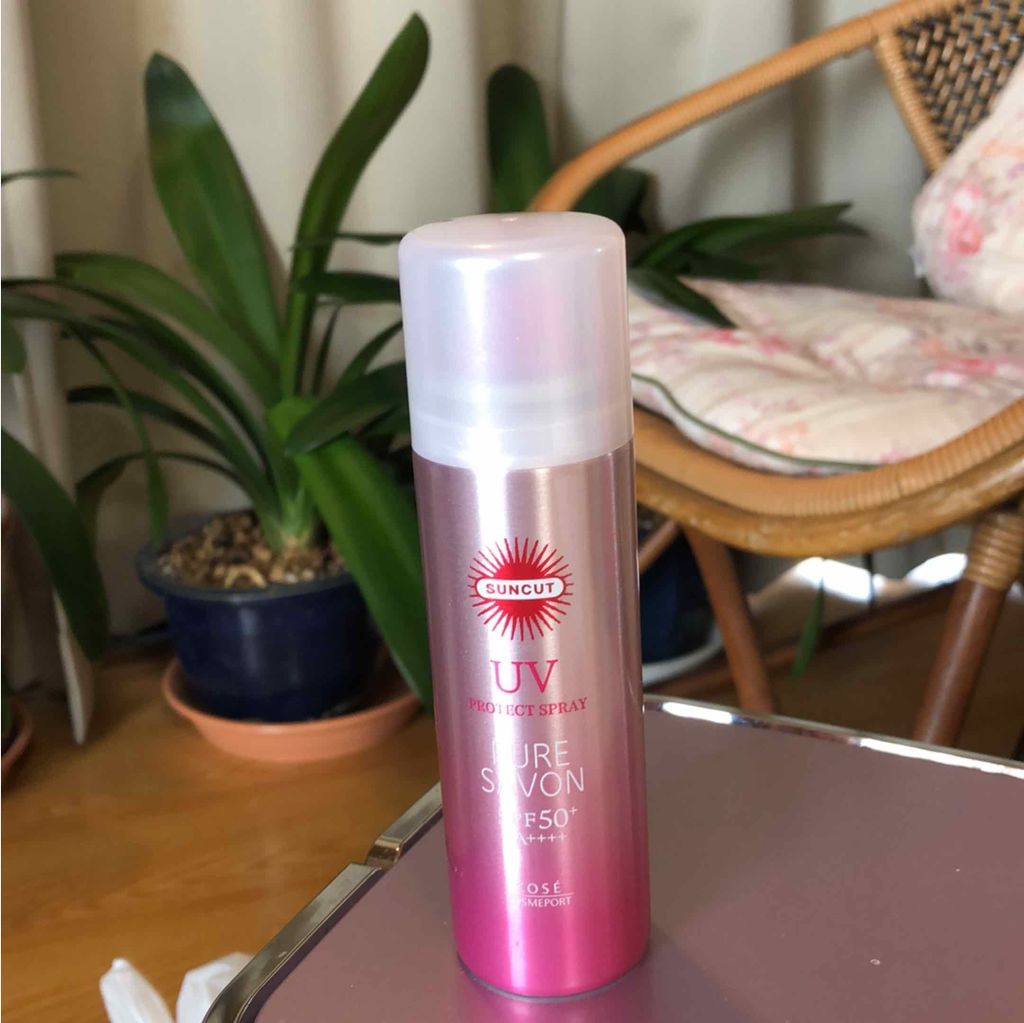 日やけ止め透明スプレー ピュアシャボン/サンカット®/日焼け止めミスト・スプレーを使ったクチコミ(1枚目)