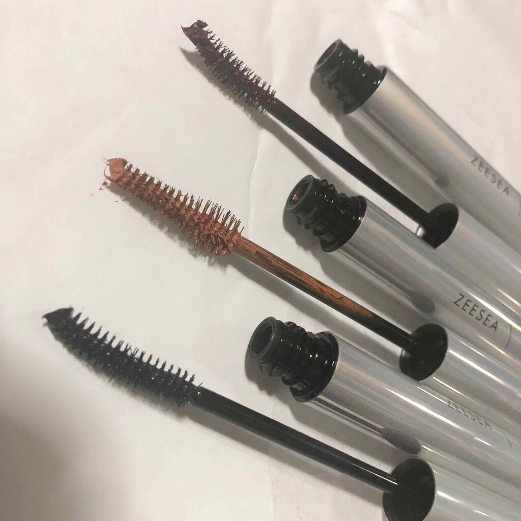 ダイヤモンドシリーズ カラーマスカラ/ZEESEA/マスカラを使ったクチコミ（2枚目）