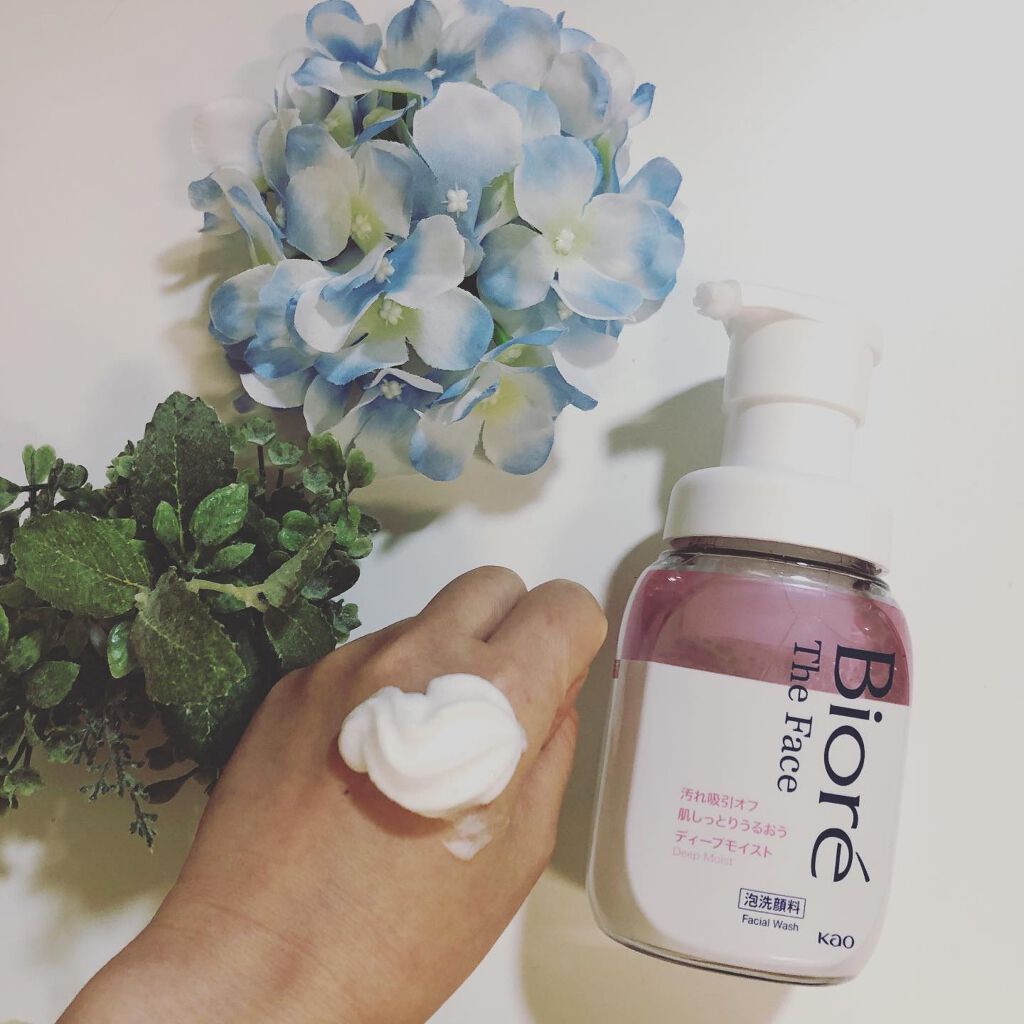 ビオレ ザフェイス 泡洗顔料 ディープモイスト/ビオレ/泡洗顔を使ったクチコミ(3枚目)