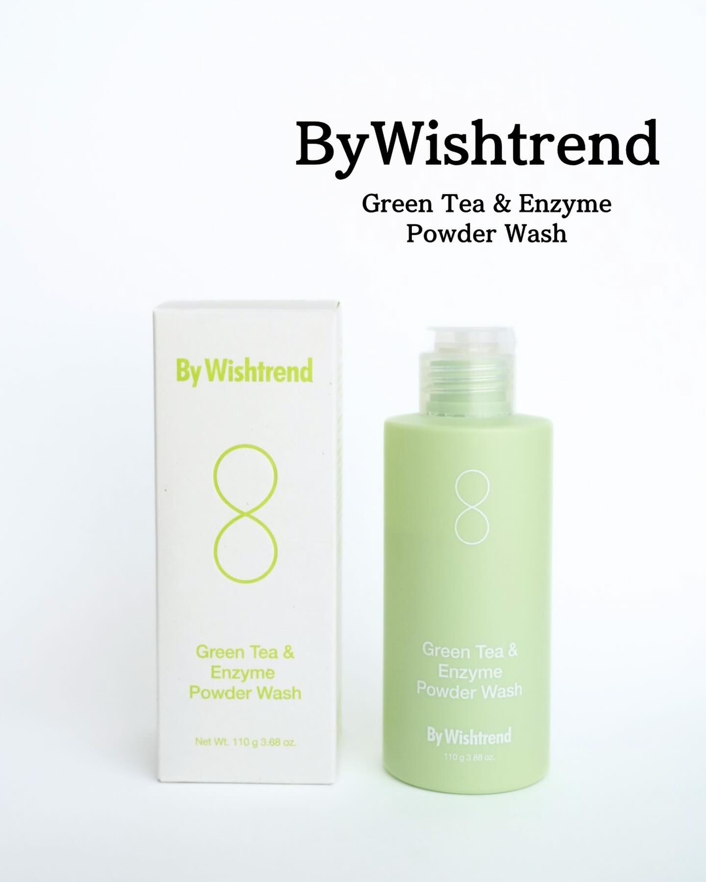 グリーンティー&エンザイムパウダーウォッシュ/By Wishtrend/洗顔パウダーを使ったクチコミ（1枚目）