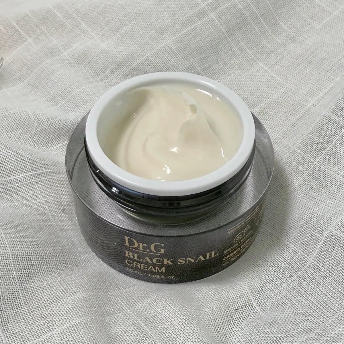 ブラックスネイル クリーム/Dr.G/フェイスクリームを使ったクチコミ（2枚目）