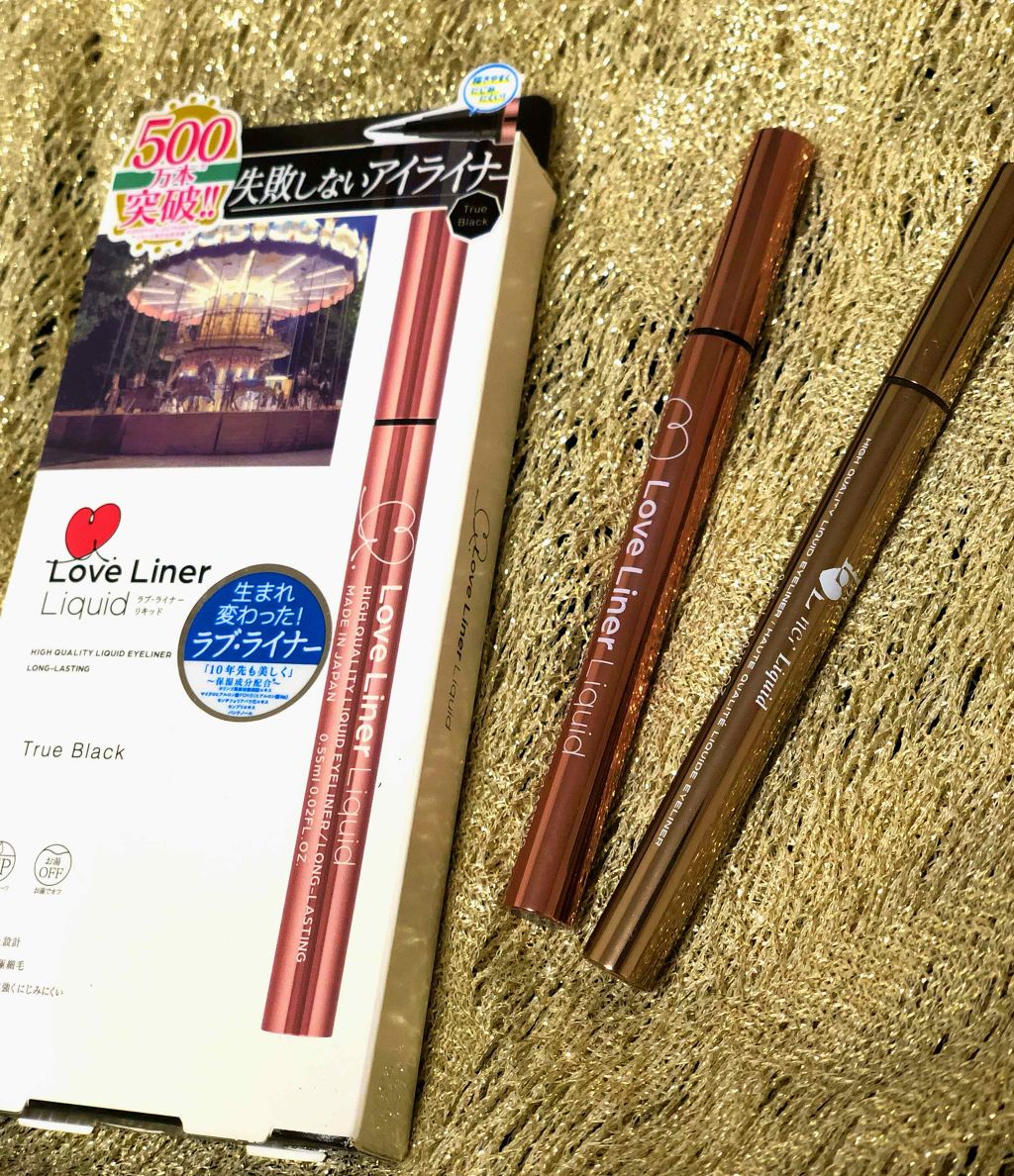 ラブ・ライナー リキッドアイライナーＲ３/ラブ・ライナー/リキッドアイライナーを使ったクチコミ（1枚目）