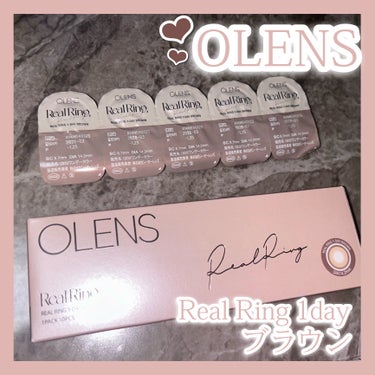 Real Ring 1day/OLENS/ワンデー（１DAY）カラコンを使ったクチコミ（2枚目）