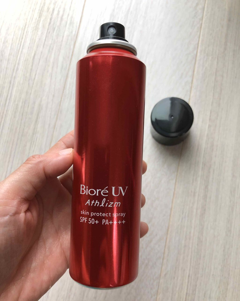 ビオレUV アスリズム スキンプロテクトスプレー /ビオレ/日焼け止めミスト・スプレーを使ったクチコミ(2枚目)