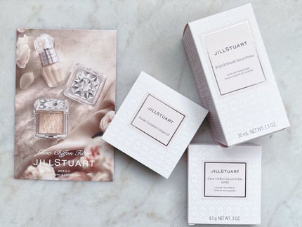 グロウシフォン セラムフィルター/JILL STUART/パウダーファンデーションを使ったクチコミ(4枚目)