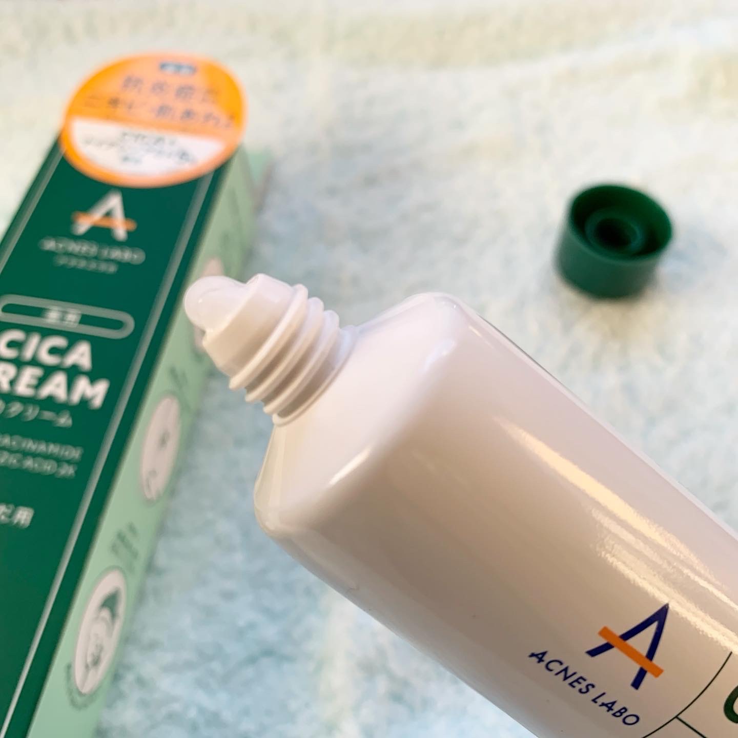 薬用CICAクリーム/アクネスラボ/フェイスクリームを使ったクチコミ（1枚目）