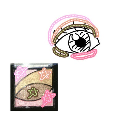 UR GLAM　VELVET EYE COLOR PALETTE/U R GLAM/アイシャドウパレットを使ったクチコミ（3枚目）