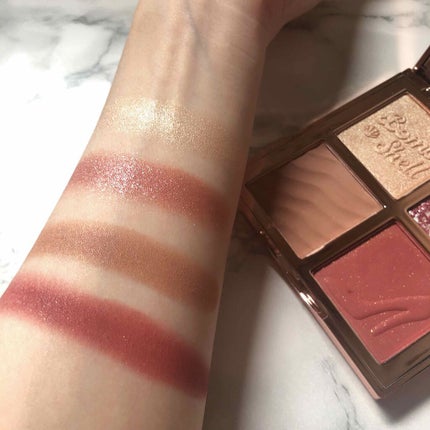 Bombshell - Perfectionist Sculpting Palette/JUNO & CO./パウダーチークを使ったクチコミ(2枚目)