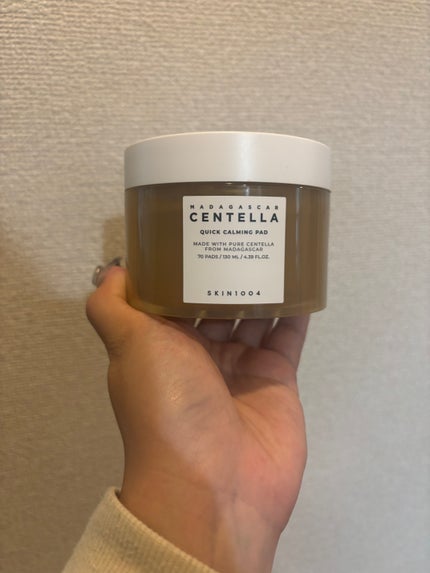 センテラ クイックカーミングパッド/SKIN1004/トナーパッドを使ったクチコミ(1枚目)