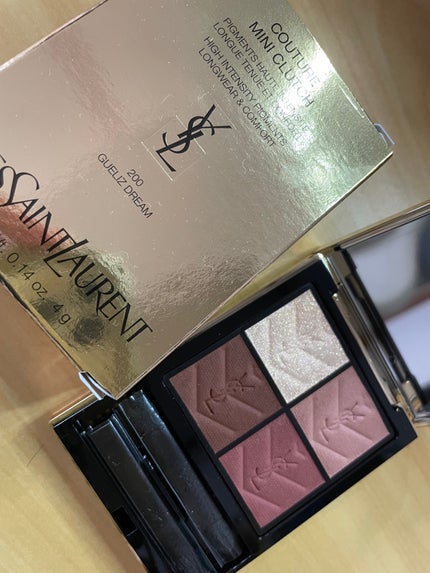 クチュール ミニ クラッチ/YVES SAINT LAURENT BEAUTE/アイシャドウパレットを使ったクチコミ(1枚目)