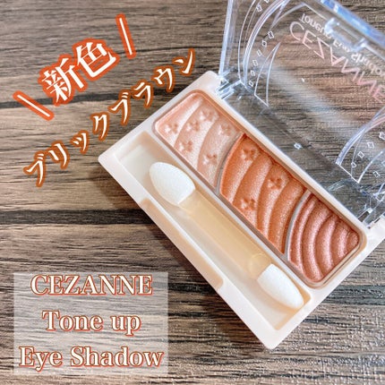 トーンアップアイシャドウ/CEZANNE/アイシャドウパレットを使ったクチコミ(1枚目)