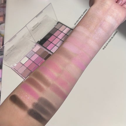 ソフトブラーリングアイパレット/wakemake/アイシャドウパレットを使ったクチコミ(4枚目)