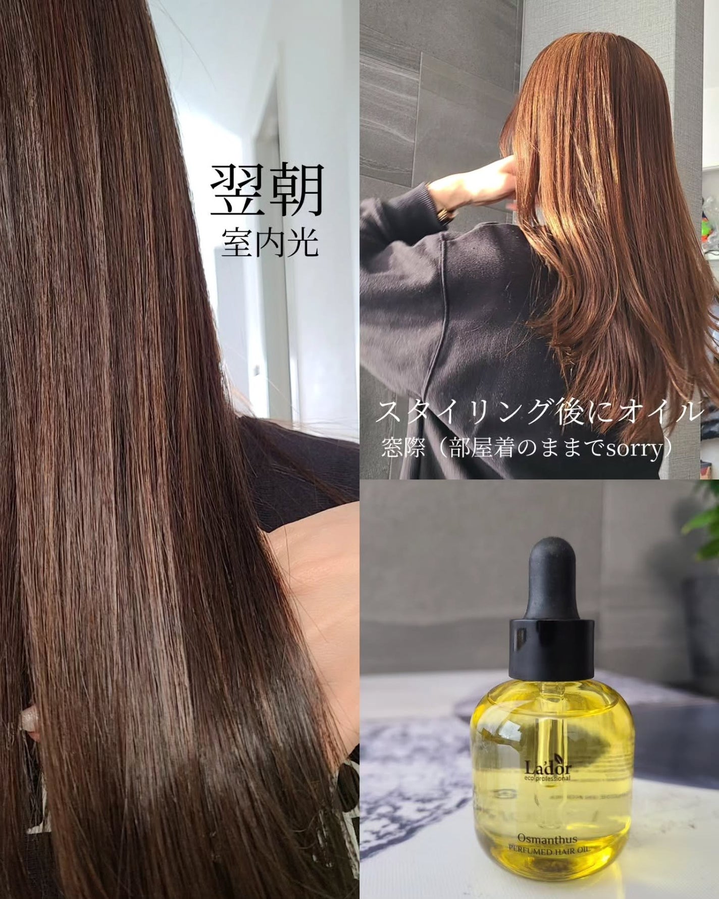 パフュームヘアオイル ラピタ/La'dor/ヘアオイルを使ったクチコミ(4枚目)