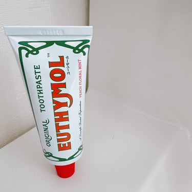 EUTHYMOL オリジナル歯磨き粉のクチコミ「・
＼イギリスから日本上陸／

もうみんな知ってるかな？
ピンクの歯磨き粉〜🪥✨

🦷✨EUT.....」（3枚目）
