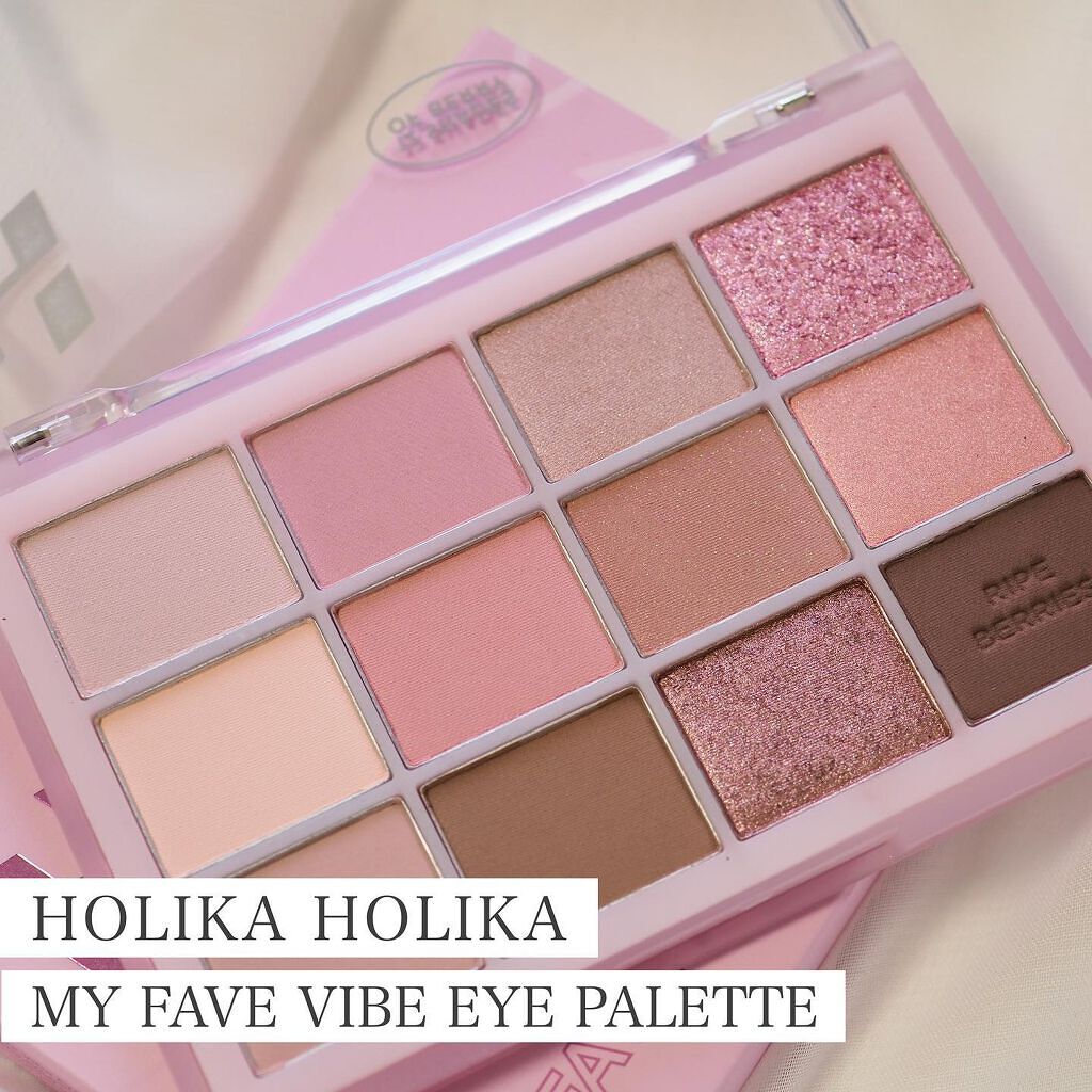 マイフェイブバイブアイパレット/HOLIKA HOLIKA/アイシャドウパレットを使ったクチコミ(1枚目)
