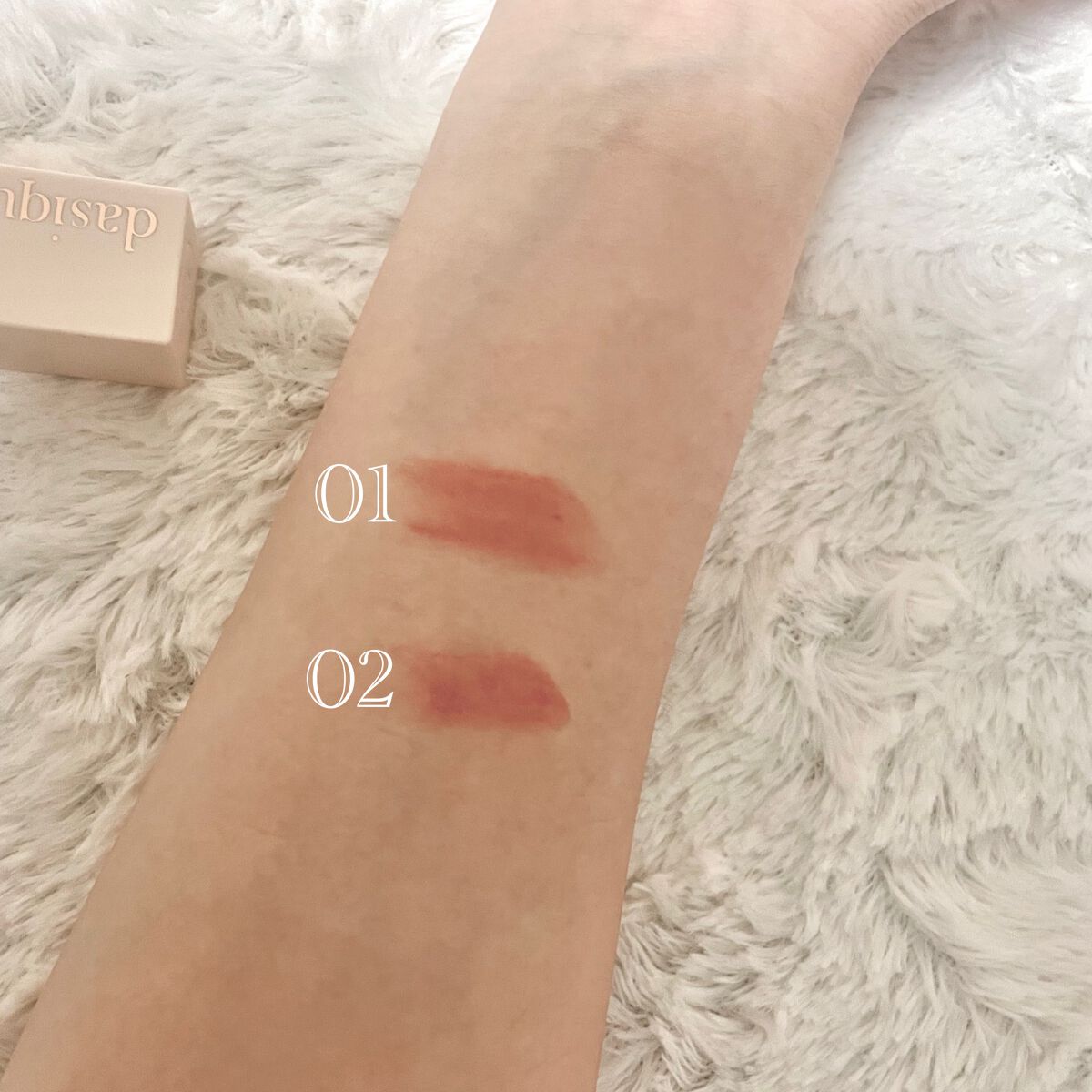 ソフトベルベット リップスティック/dasique/口紅を使ったクチコミ(2枚目)