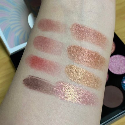 大英博物館 エジプトシリーズ アイシャドウパレット/ZEESEA/アイシャドウパレットを使ったクチコミ(3枚目)