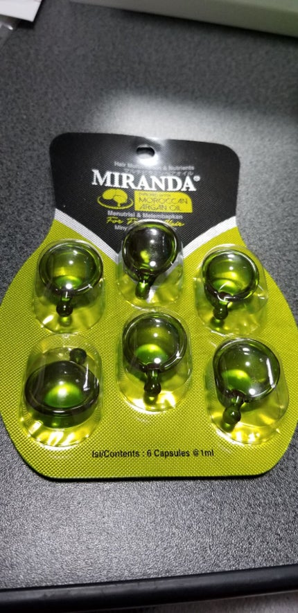 ヘアビタミン ニュートリヘアオイル/MIRANDA/ヘアオイルを使ったクチコミ(1枚目)